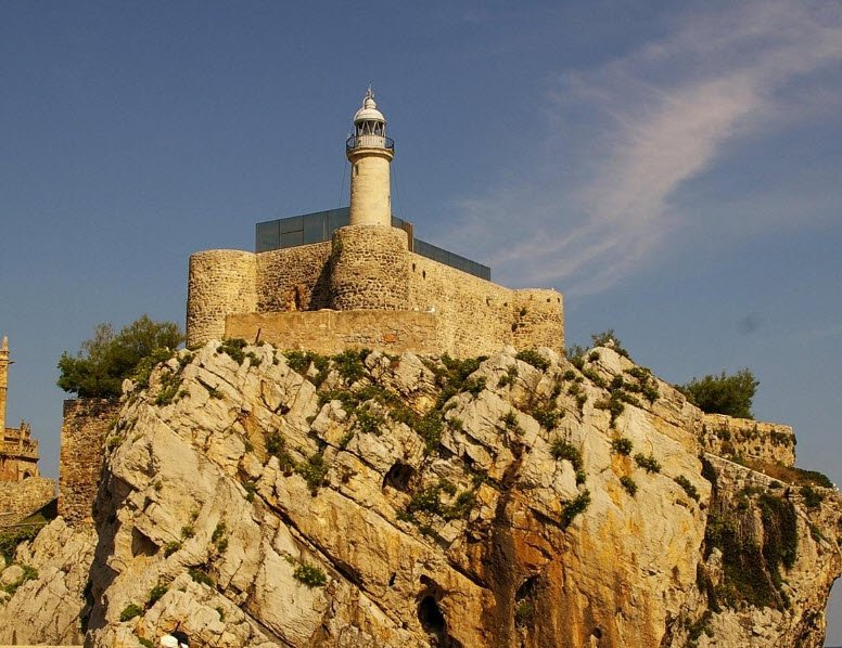 Santa Ana Castle-Lighthouse, Spain